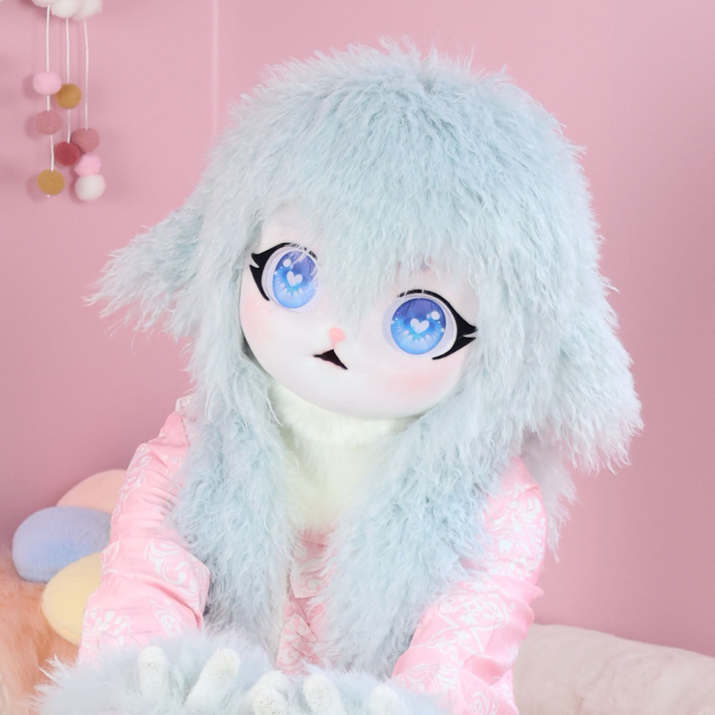 可穿戴兽装KIG系可爱兽头成品福瑞漫展cos服头套女现货洛丽塔装扮_furry福瑞_淘宝游戏网