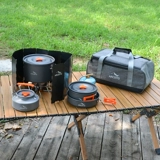 Дорожный портативный чайник для кемпинга, посуда для пикника, снаряжение, комплект