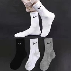 Spring and summer men's and women's socks, fitness, sports, basketball, mid-length, long-length cotton socks, deodorant, sweat-proof, breathable, running, short-tube, trendy