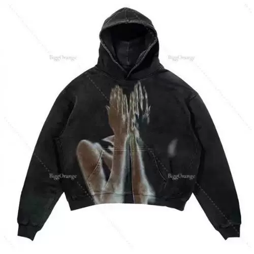 Мужская модная ретро-кофта-худи