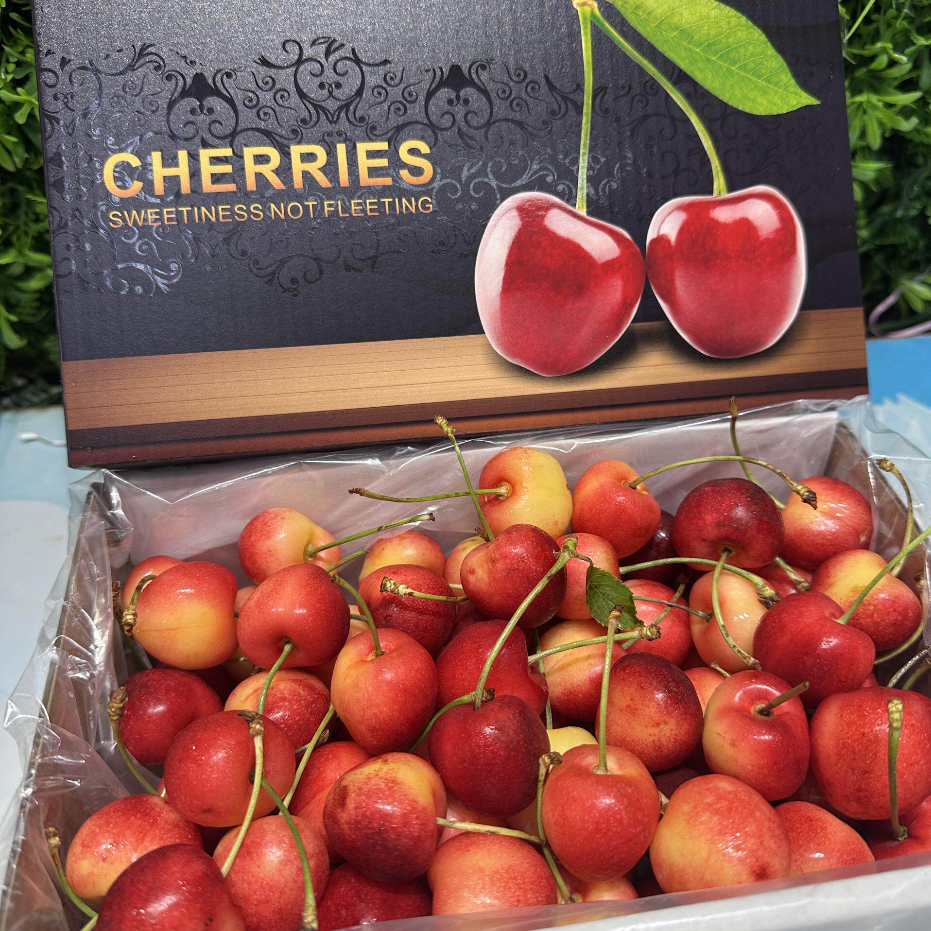 美国黄车厘子斯卡拉雷金车新鲜黄金大樱桃高端水果现货包邮顺丰-淘宝网