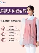 lDianyou radiation-proof clothing maternity clothing silver fiber radiation-proof bellyband inner apron plus radiation clothing to wear brain work spring