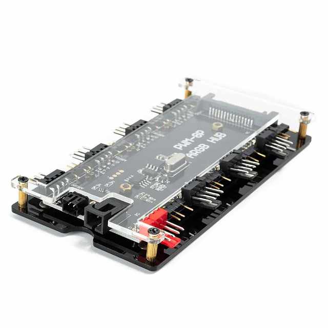 SATAPowerSupply1to8FanMultiWayHUBSATAPower12V4