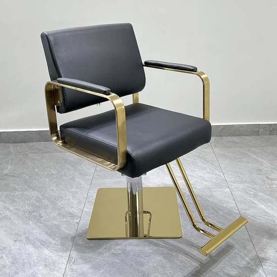 미용 의자, 미용실 전용 이발소 의자, 인터넷 연예인 파마 및 염색, 심플한 스타일의 헤어 커팅 의자를 올리고 내릴 수 있습니다.