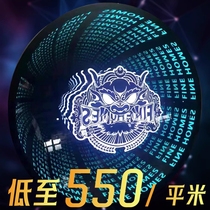 Thousand Layer Mirror Abyss Mirror Light Box Outdoor Neon Light Luminous Billboard LED Light Custom Internet Celebrity Background Wall Decoration