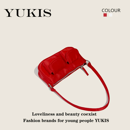 Брендовая дизайнерская сумка через плечо, нейлоновая сумка на одно плечо, сумка подмышку, Южная Корея, тренд сезона