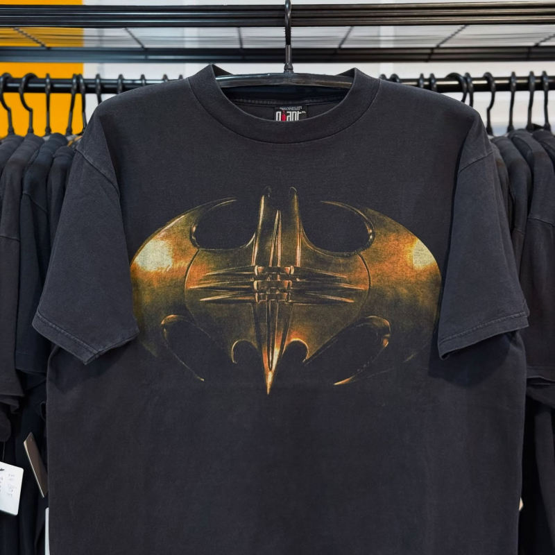 Batman Forever Loose Casual American Retro Vintage Unisex Short-Sleeve T-Shirt Batman Forever Loose Casual American Retro Vintage Unisex Short-Sleeve T-Shirt