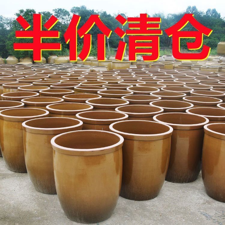 Large water tank, old-fashioned ceramic courtyard landscaping for household water storage, special sauerkraut tank for ornamental fish, pickle tank, fermentation tank