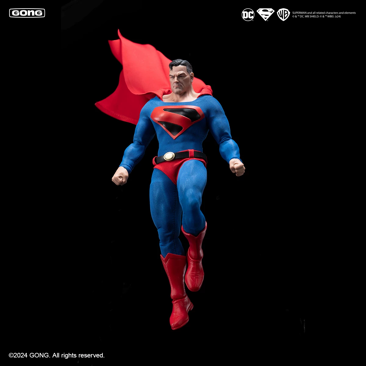 DC, movable minifigure, Superman, scale 1:12