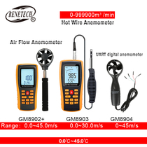 German and Japanese imported Biaozhi GM8902 handheld wind speed and wind meter wind meter wind speed measuring meter GM8903