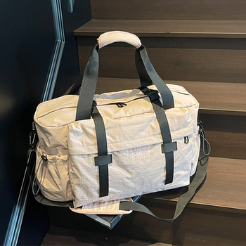 Short-Distance Travel Bag, Large Capacity, Women's Dry and Wet Separation Sports and Fitness Bag, Shoulder Bag, Crossbody Bag, Suitcase Add-On Bag