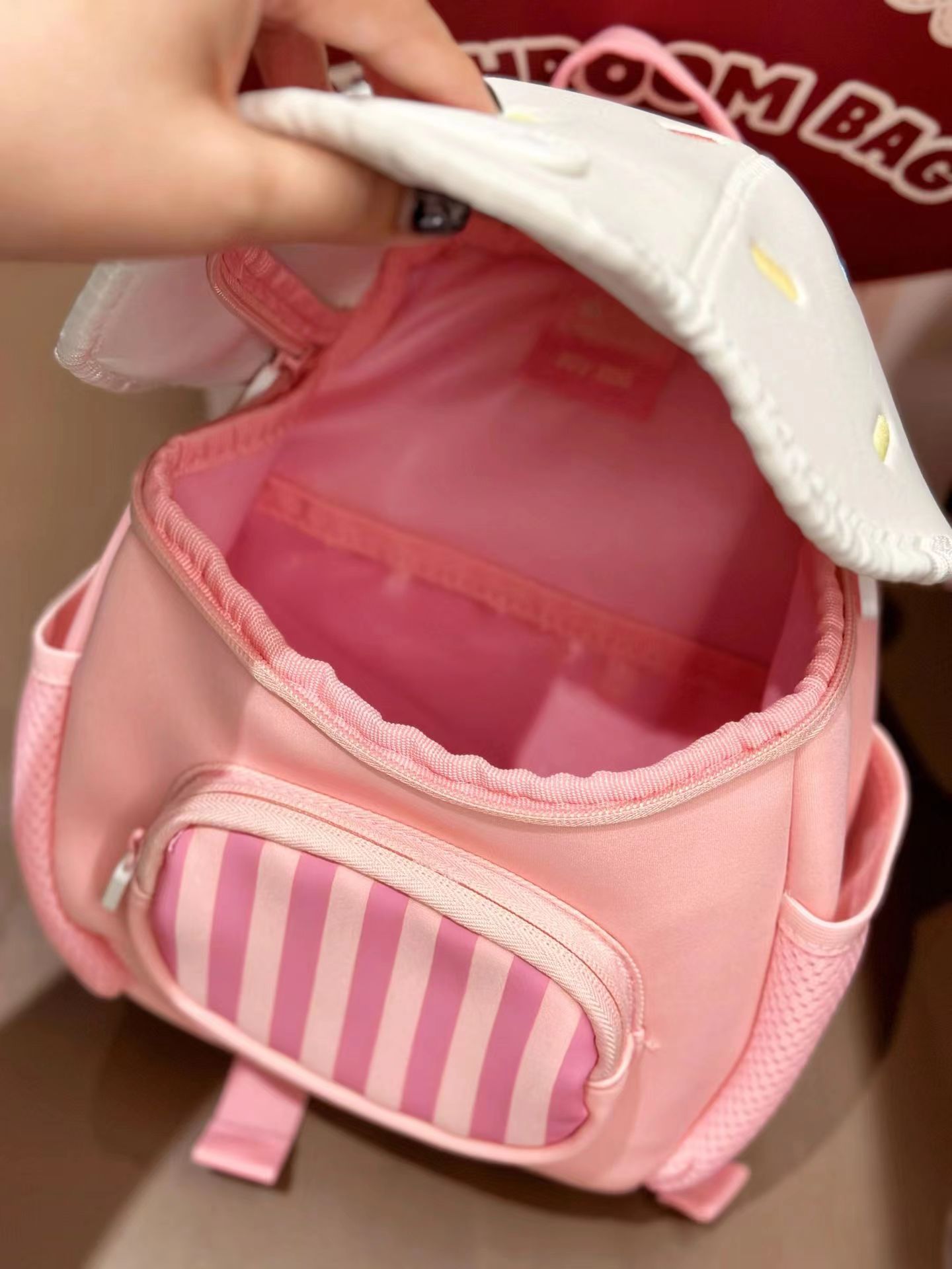 Summer New Cute Mushroom Kindergarten Small Backpack 2023 New Children Elementary School Children Princess Pink Double Shoulder Bag-Taobao