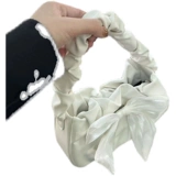 Летняя универсальная сумка через плечо для отдыха с бантиком, французский стиль, 2023