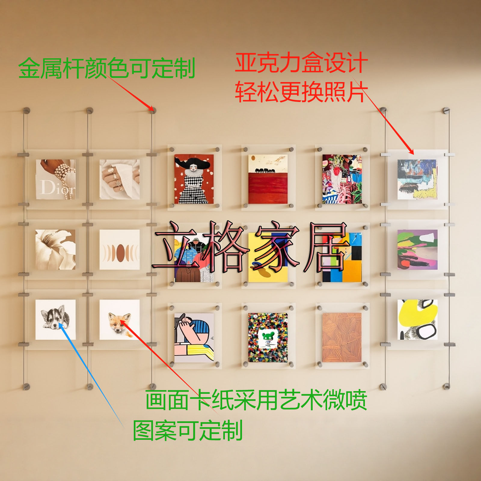 展厅中的视觉魔法师:PVC无框艺术展板如何重塑空间美学-相框-淘宝百科网