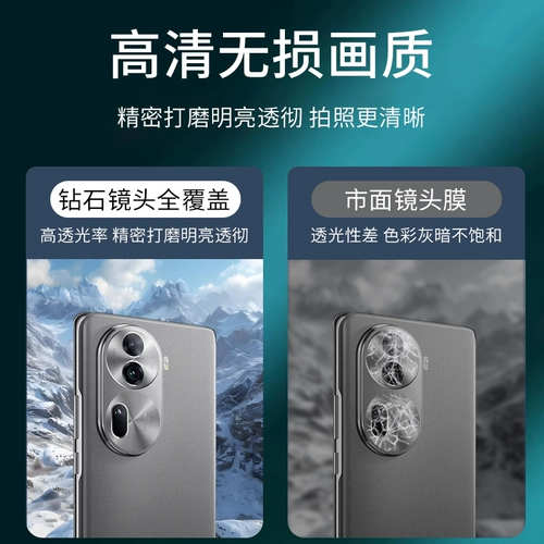 Oppo, совместимая стеклянная камера видеонаблюдения, объектив, мобильный телефон, зеркальный эффект