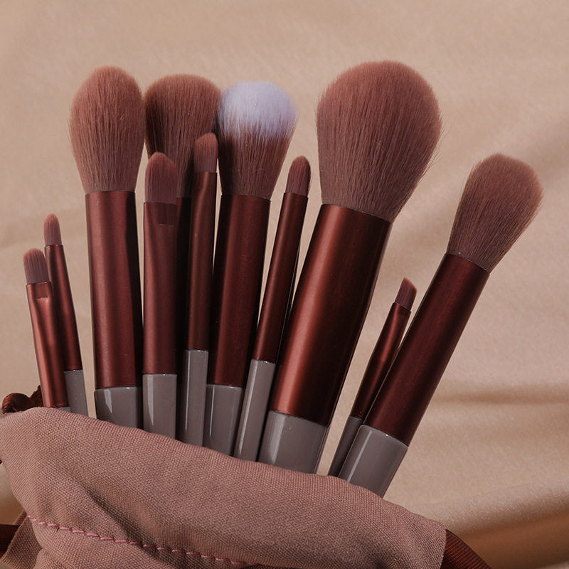 Makeup Brush Suit Powder Bottom Brushed Powder Brush Flawless Brush Portable Cashier Bag Full Brush Set Makeup Beauty 922-Taobao