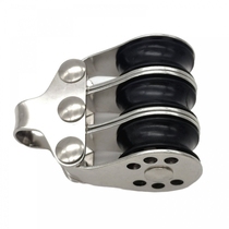 316 stainless steel nylon pulley three pulleys yacht sailing rope accessories car window pulley accessories