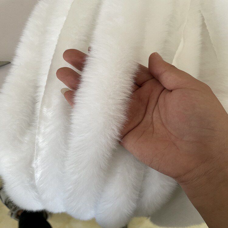 Imitation Otto Rabbit Hairy Bar Hanfu Cloister Shoes Lace Leather Grass Accessories Fur Collar Hat Bar Artificial Fake Wool rabbit-Taobao