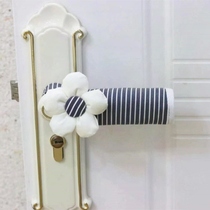 Pure cotton door handle suite door pull gloves anti-static thickened door handle protective cover anti-theft door anti-collision door handle cover