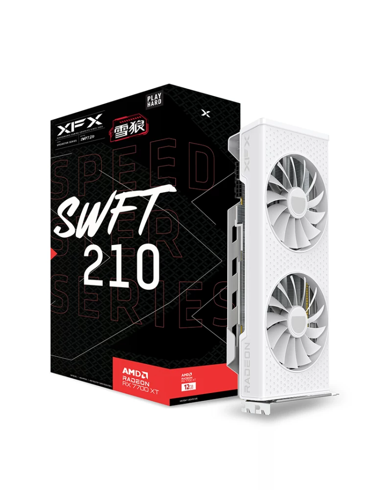 [12 периодов] беспроцентная рассрочка XFX RX 6750GRE 7650GRE графическая карта для игр независимая amd компьютер diy