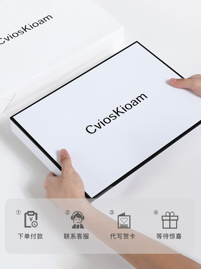 CviosKioam 100% wool plaid scarf women's winter new versatile warm couple neck scarf birthday gift