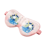 密扇 Оригинальная дизайнерская мультяшная милая розовая повязка для глаз