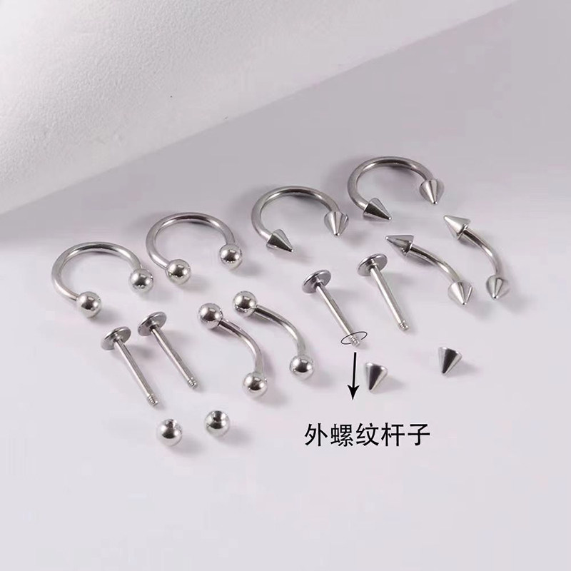 身体艺术新玩法:肚脐钉PA男环阴环舌钉乳钉眉钉耳骨钉唇钉穿刺工具大揭秘!-其它首饰-淘宝好物网