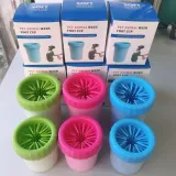 Новый продукт Pet Foot Cup Cach Cat Dog Claw Cup Cust Foot Wyshers Очистка мягкая силиконовая щетка для ног шайба