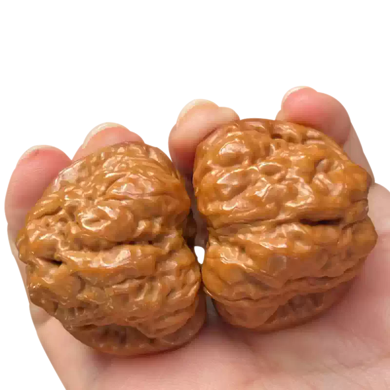 文玩核桃蛤蟆头异型桃核手工把玩件古玩核桃送长辈怀柔野生练手核桃