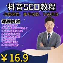 2024 Douyin SEO tutorial keyword optimization search ranking promotion popular courses on the screen
