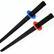 Fencing equipment guide training childrens foam toy sword foil sword epee saber entry practice beginner sword