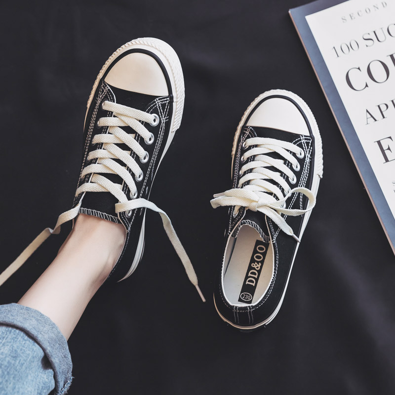 2023 ALLSTAR Seoul Converse Lace Taro Purple Low Top Canvas Shoes Women Summer New 1970s Versatile Sneakers