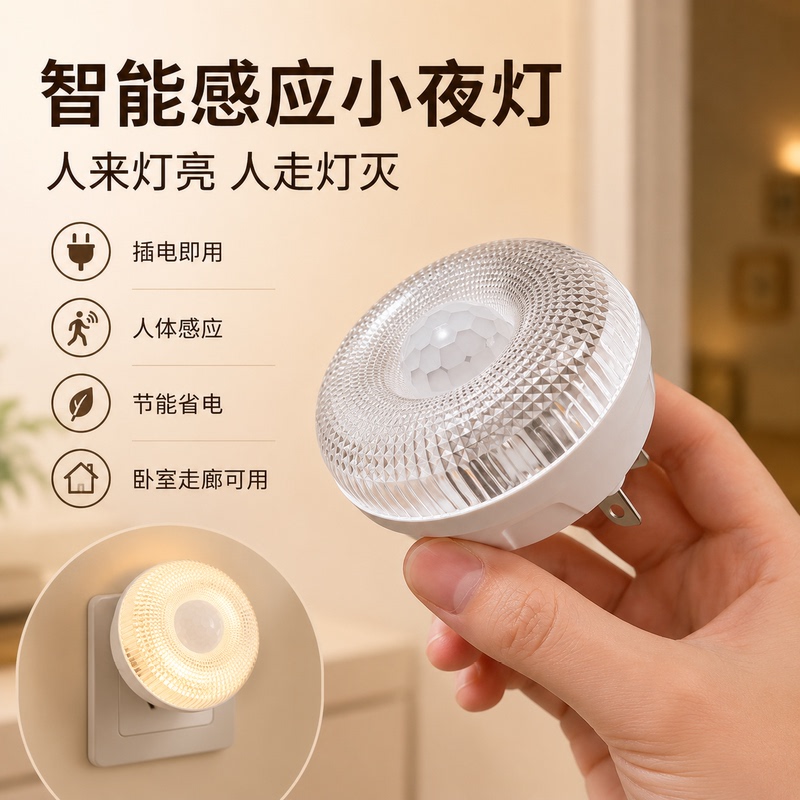 Intelligent Sensor Light Control, Human Body Sensing, Suitable for Corridors, Bedrooms, Dressing Rooms, and Dressing Rooms, Lights up When People Come Intelligent Sensor Light Control, Human Body Sensing, Suitable for Corridors, Bedrooms, Dressing Rooms, and Dressing Rooms, Lights up When People Come