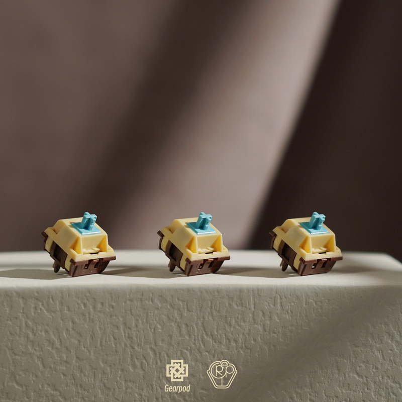 Crepe Crepe-Style Hifi Linear Crisp and Smooth Mechanical Keyboard Customized for Typing and Gaming with Light Pressure
