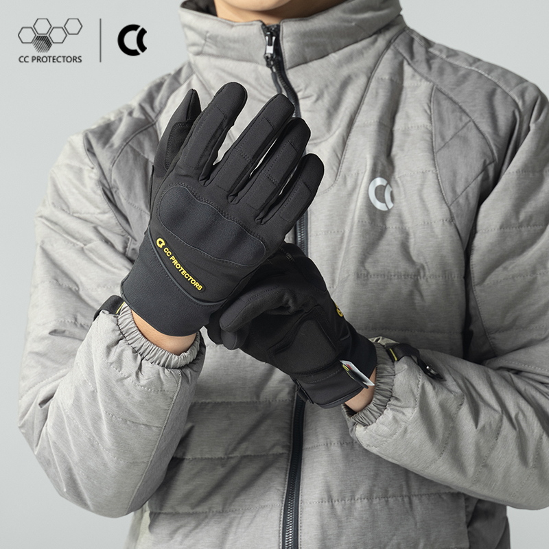 New Products CC Riding Gloves Winter Motorcycle Locomotive Touch Screen Gloves Male's warm and anti-fall retro protective gloves-Taobao