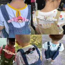 Overalls anti-shoulder slipping artifact baby anti-falling suspender skirt fixed shoulder strap artifact anti-shoulder slipping clip decoration