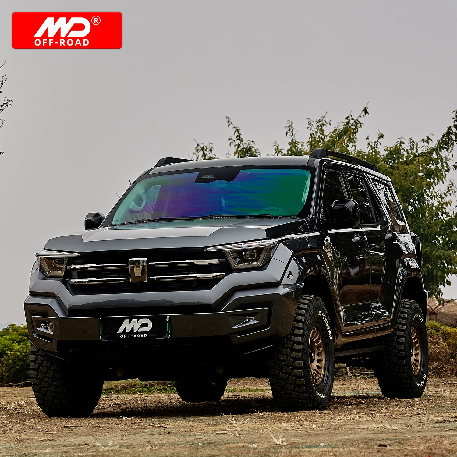 Съемный off-road колесо квадратная форжека танк 300/400 Formula Leopard 5 Ford Lie Maprada Pajero Modification