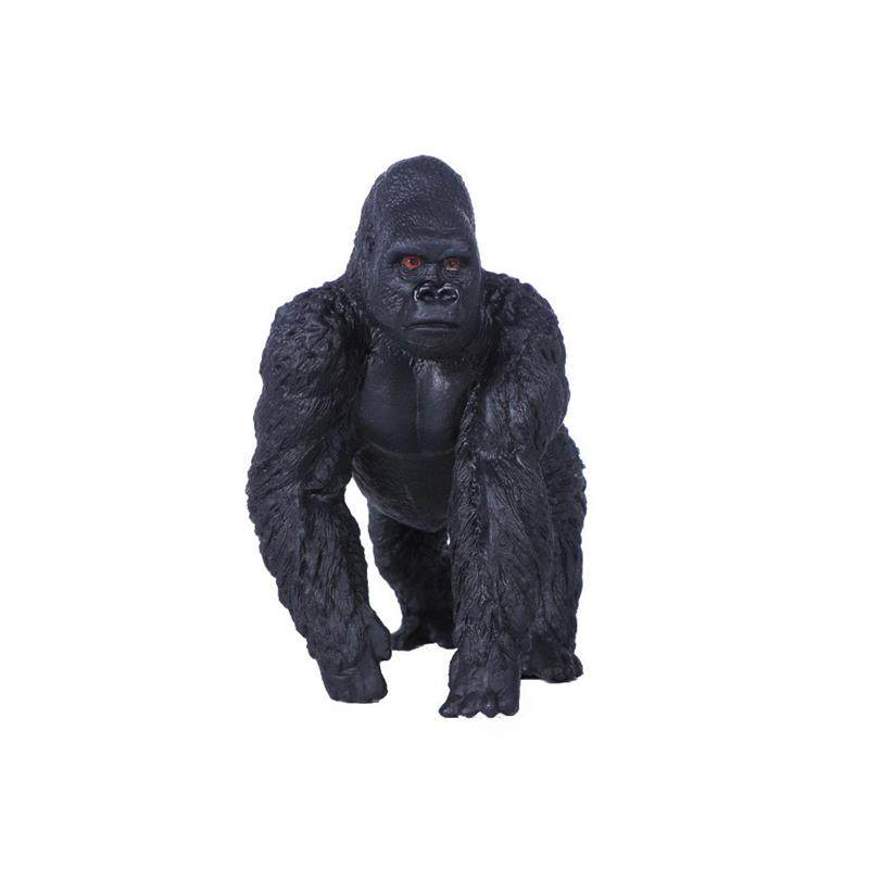 New Cross-Border Hot-Selling Realistic Wild Animal Silverback Gorilla Monkey Model Static Children's Living Room Toy Display