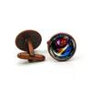 New Camera Lens Pattern Time Gem Cufflinks Men's Fashion French Shirt Buttons Cuff Studs Photography
