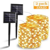 50 100 200 330 LED Solar Light Outdoor Lamp String Lights Fo