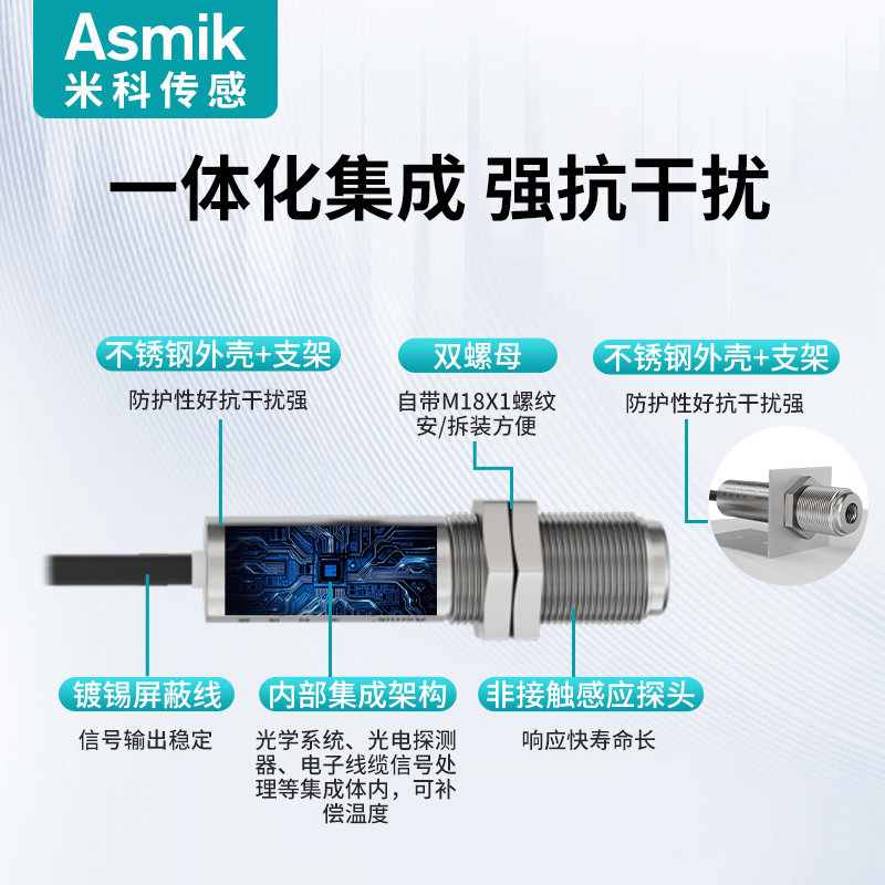 米科MIK-AL-10工业红外测温探头怎么选？2026年非接触式高温传感为何更重安装适配性？