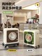 Pet Travel Trolley Box, Cat Carrier, Space Capsule Portable Cat and Dog Large-Capacity Folding Suitcase, Airline Carrier, Cat Cage