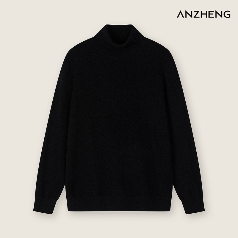 【Celebrity Style】Anzheng Mall Same Style Winter Multi-Color High-Neck Cashmere Knitted Sweater Men's Warm Top 【Celebrity Style】Anzheng Mall Same Style Winter Multi-Color High-Neck Cashmere Knitted Sweater Men's Warm Top