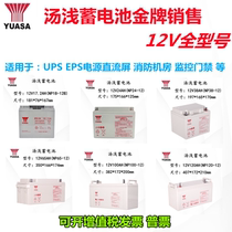YUASA Yuasa battery NP12V17AH 100AH ​​65AH 38AH 24AH 12AH 150AH 200