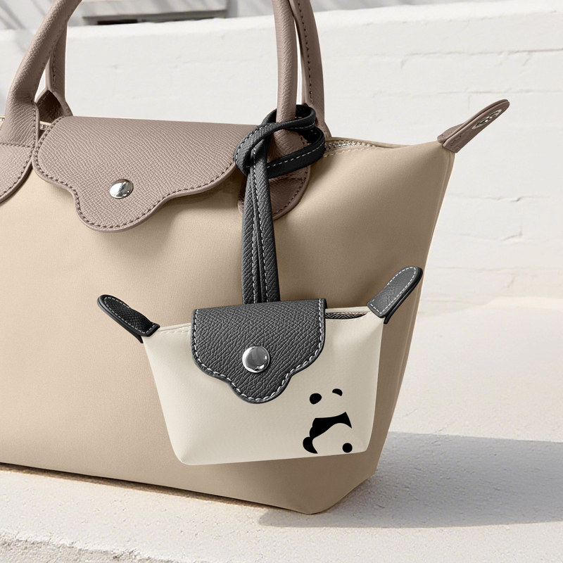 Musician's New Style Car Key Bag for Girls, Panda Pendant Bag Accessory, Versatile Earphone Bag, Versatile Fashion Bag Pendant Musician's New Style Car Key Bag for Girls, Panda Pendant Bag Accessory, Versatile Earphone Bag, Versatile Fashion Bag Pendant
