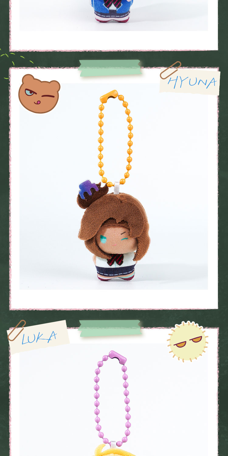 [ENCARGO] ALIEN STAGE Anakt Arts High School Series Mini Plush Pendant