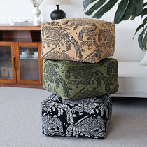 Chinese style futon pier multi-purpose living room carpet floor reading artifact lazy tatami pier removable washable cushion