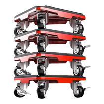 Moving heavy objects moving artifact mobile pulley universal wheel base refrigerator shift cabinet universal moving furniture 1950