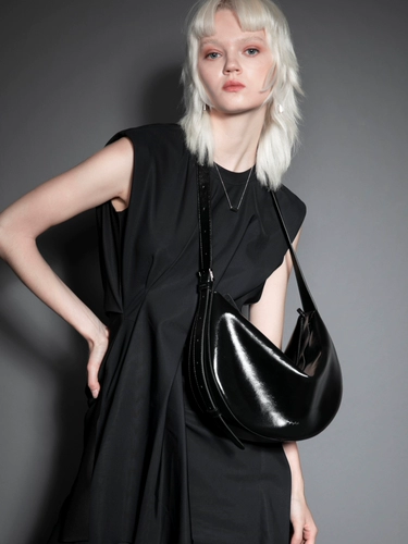 Сумка через плечо, вместительная и большая лампа в виде луны, сумка на одно плечо, коллекция 2023