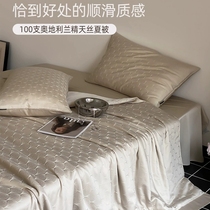 夏天季兰精莱赛尔天丝夏凉被四件套冰丝丝滑空调被薄被子可水机洗